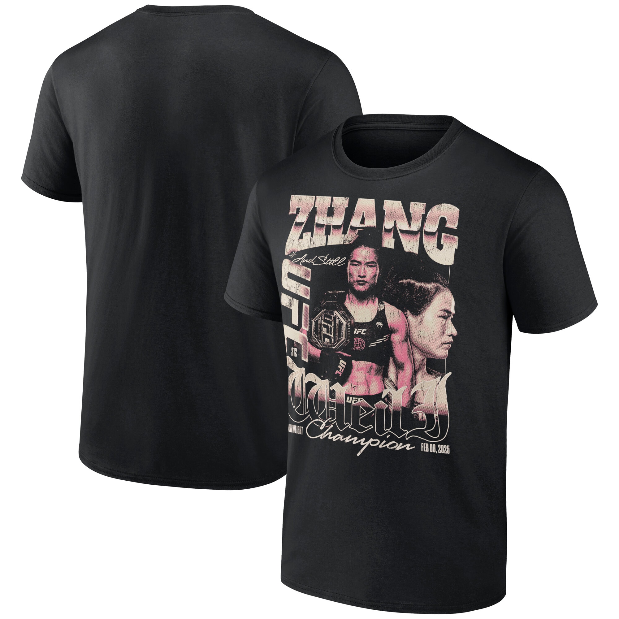 Celebrate Zhang Weili’s Dominance at UFC 312 with This Epic T-Shirt!